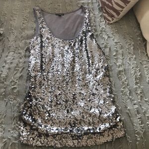 Sequined tank